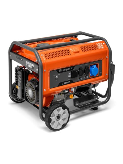 HUSQVARNA Generador eléctrico G8500P 8000W A/M A/E 220V 11hrs a 1/2 carga